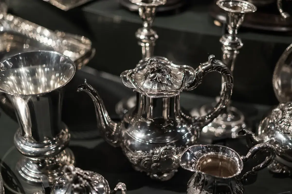 <strong>silver refining Toronto</strong> - Candlesticks, Mostly Pitch in Guildwood, Scarborough: Weighted bases opened and the filler removed, leaving a formed shell far lighter than expected